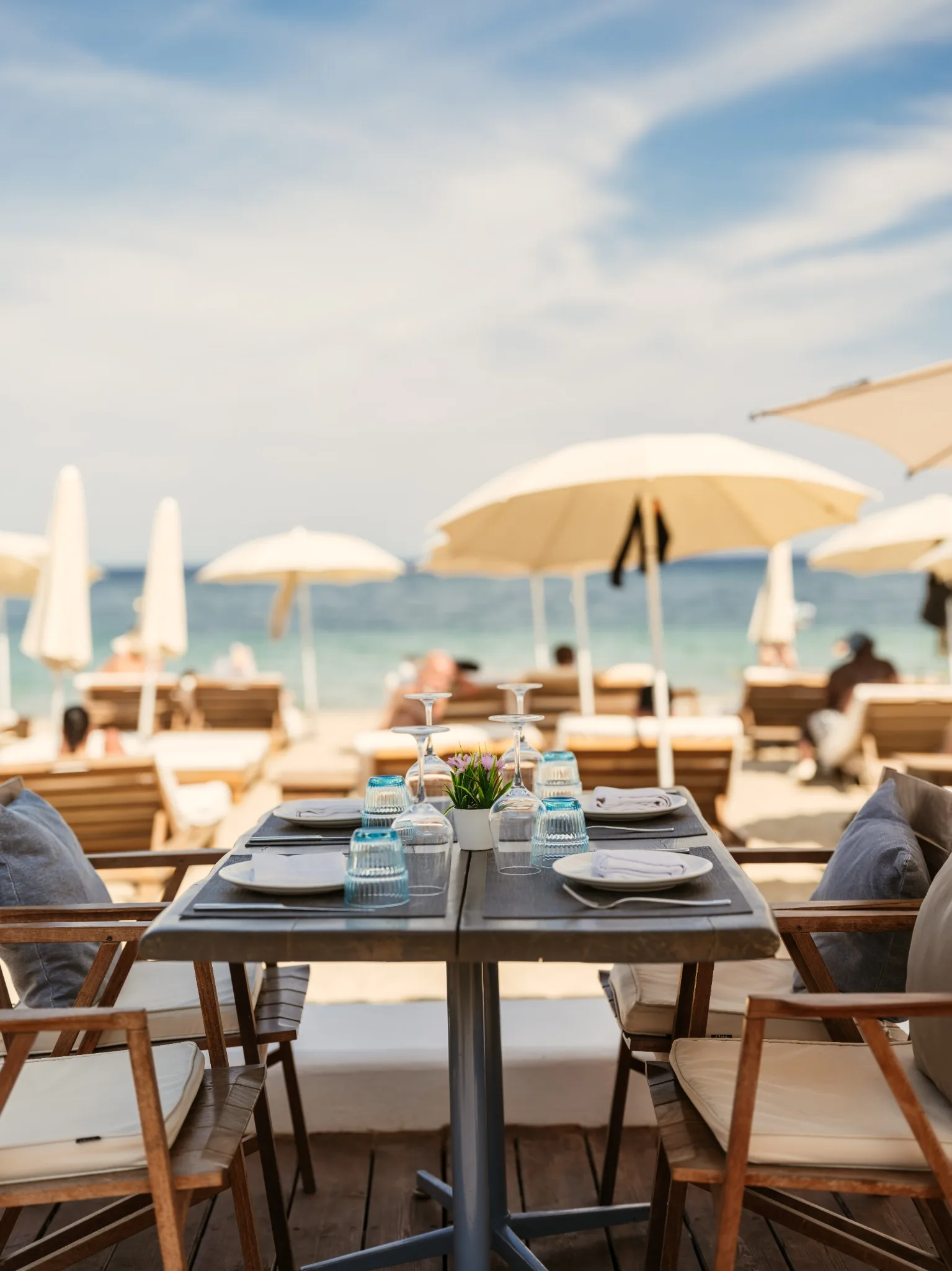 Vistas al mar desde Blau Sand